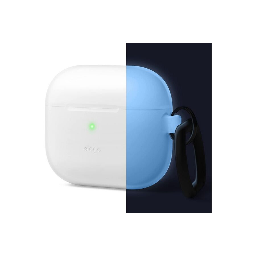 AirPods Custodia in Silicone per Airpods 3a Gen. - Nightglow Blue
