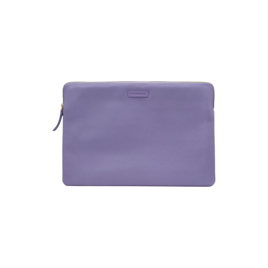 Custodia Borsa a Tasca Paris in Pelle per MacBook Pro ed Air 13" - Viola