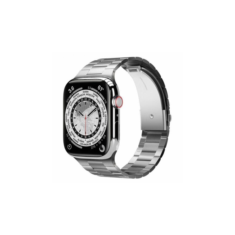 Cinturino Apple Watch Acciaio Inossidabile 44/45mm  - Colore Argento
