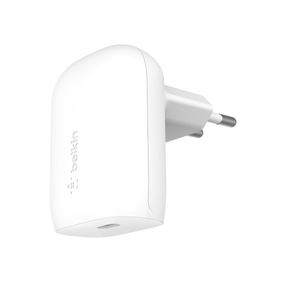 Caricabatterie Da Parete Con Pps Porta Usb-C Pd 30w - Bianco