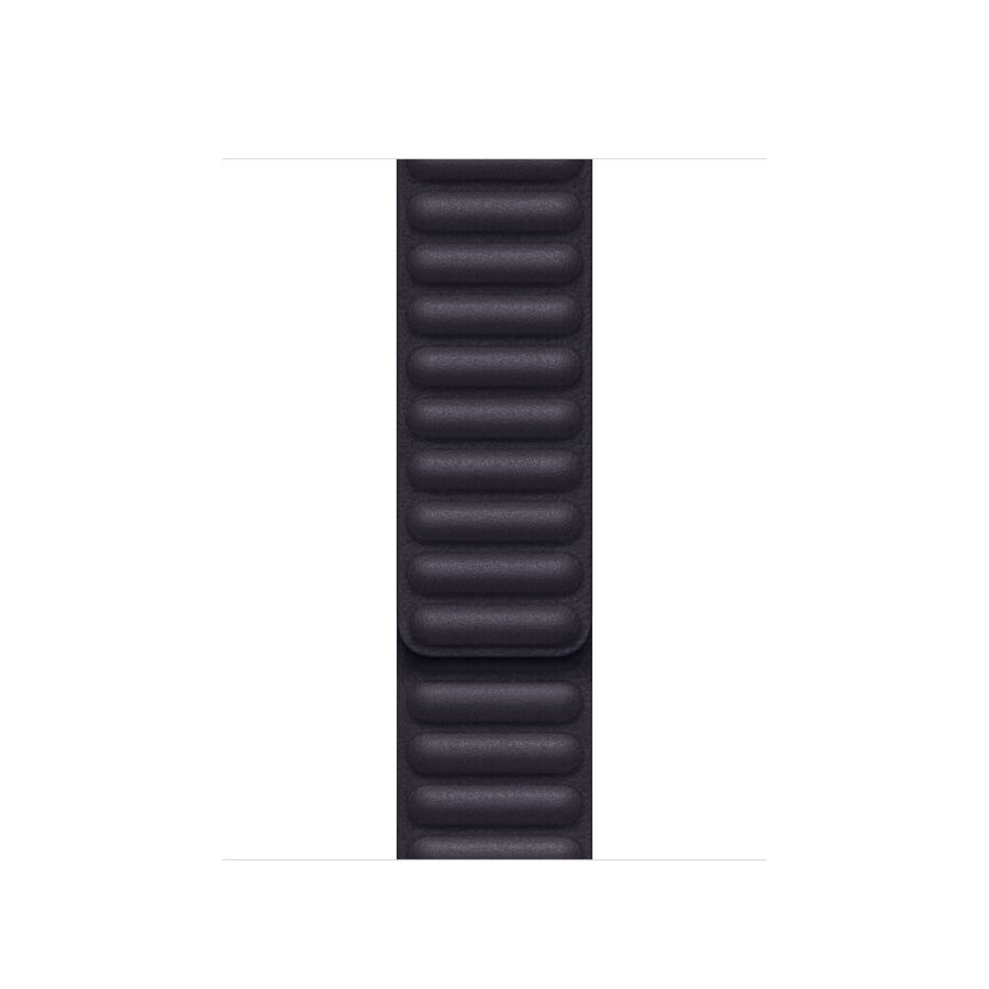 Cinturino a maglie in pelle inchiostro (41 mm) - M/L