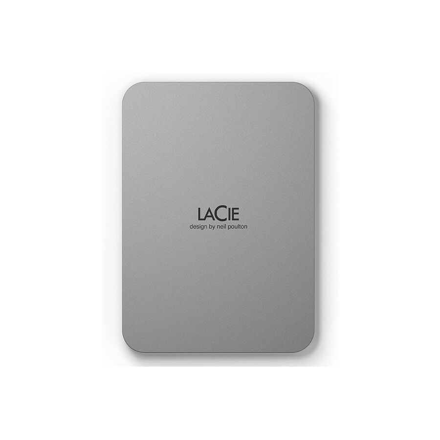 Unità Disco LaCie Mobile Drive V2 USB-C 1TB - Argento lunare