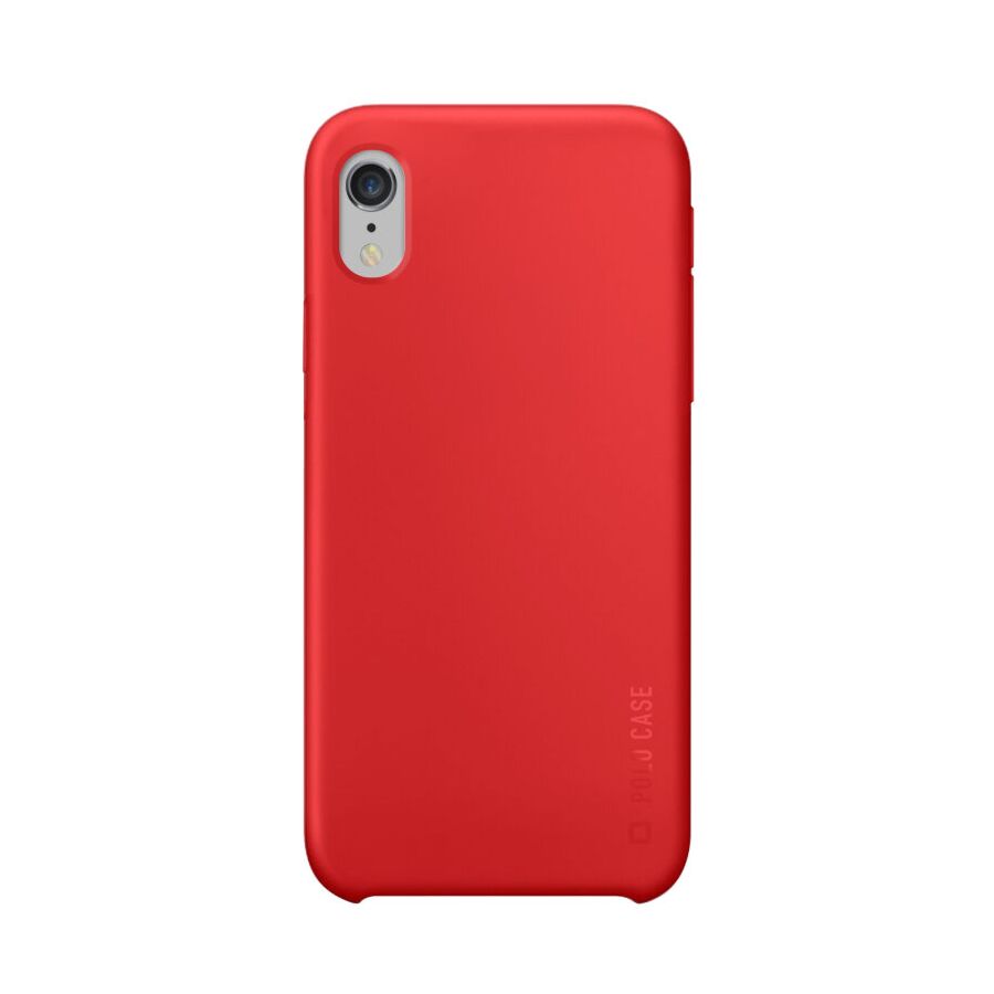 Custdoia Polo per iPhone XR - Rosso