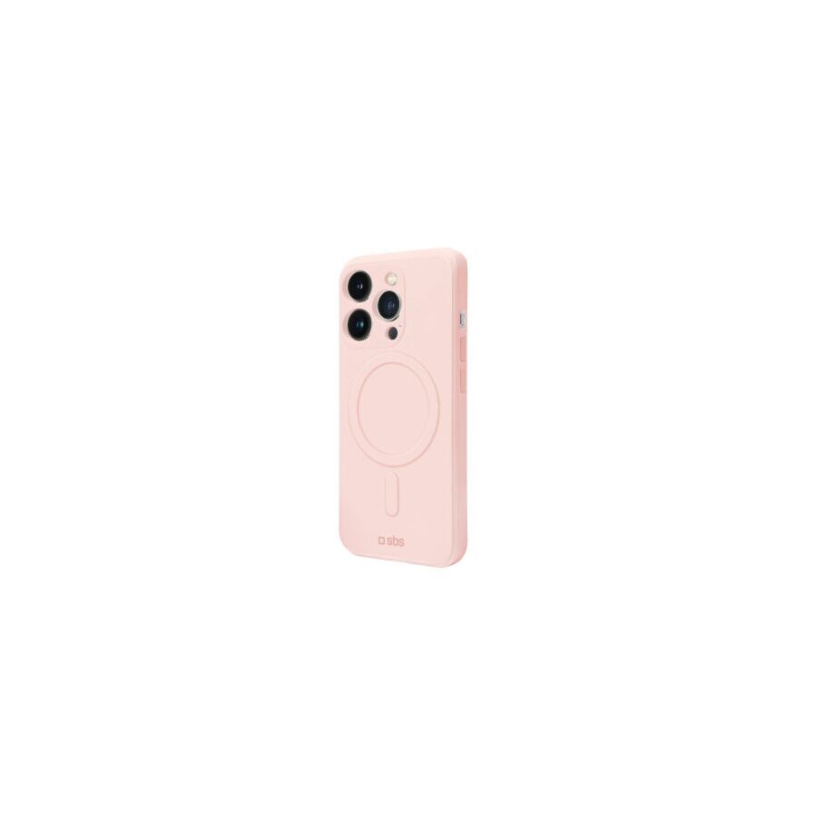 Custodia compatibile con ricarica MagSafe per iPhone 13 Pro - Rosa