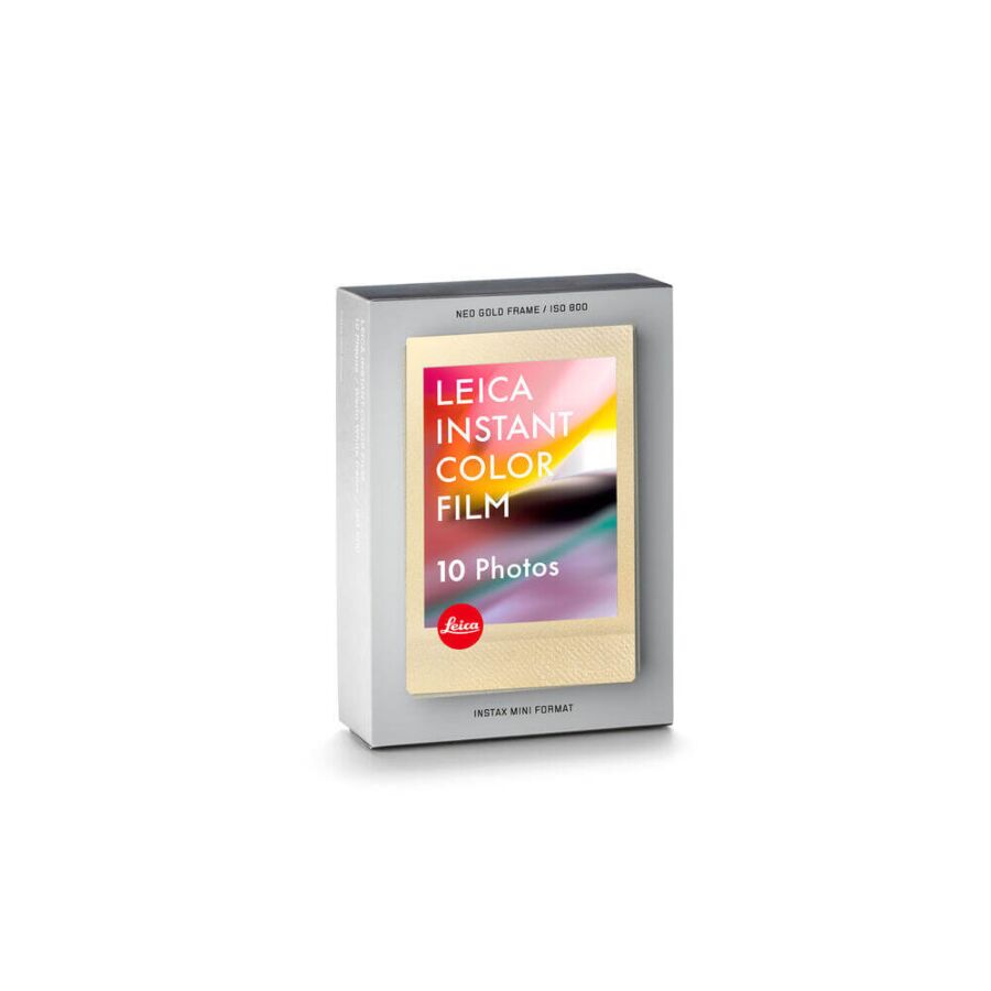 Confezione di pellicole a colori Leica SOFORT (mini), neo gold