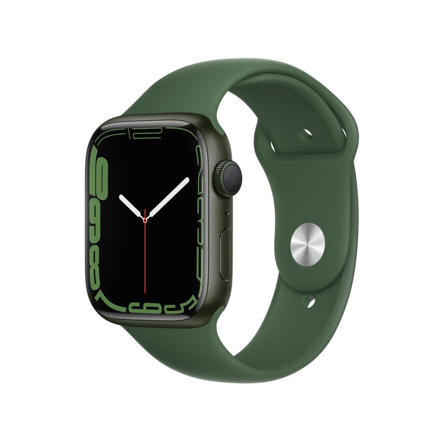 Apple Watch Serie 7 GPS Cassa in Alluminio Verde con Cinturino Sport Verde - 41mm - Ricondizionato Best