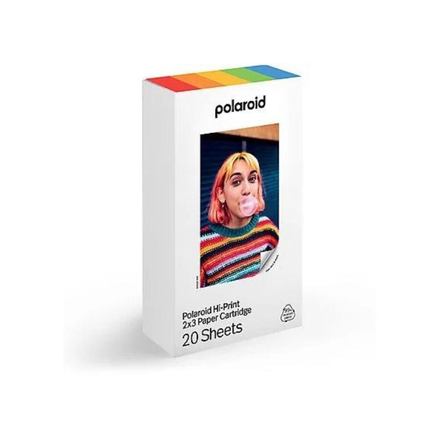 Confezione carta 2x3 Polaroid Hi Print - 20 Fogli