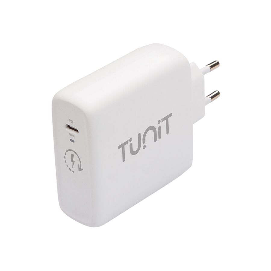Alimentatore GaN 100W Tunit con porta USB-C
