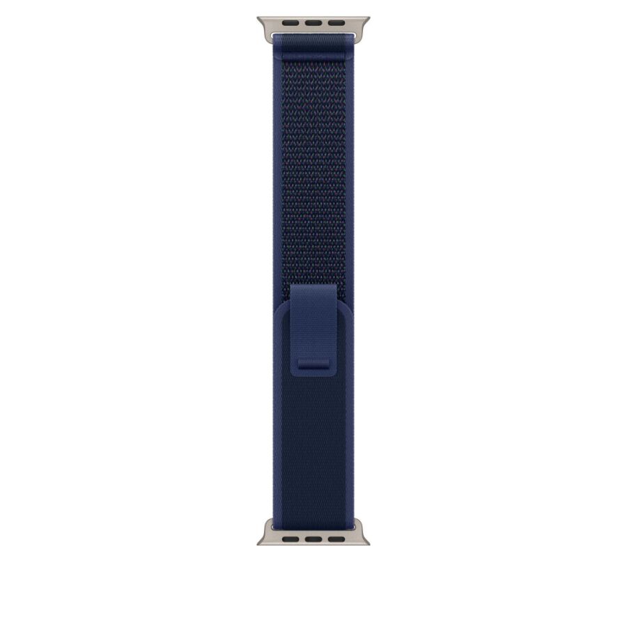 Cinturino Trail Loop 49 mm Titanio naturale - Blu - M/L