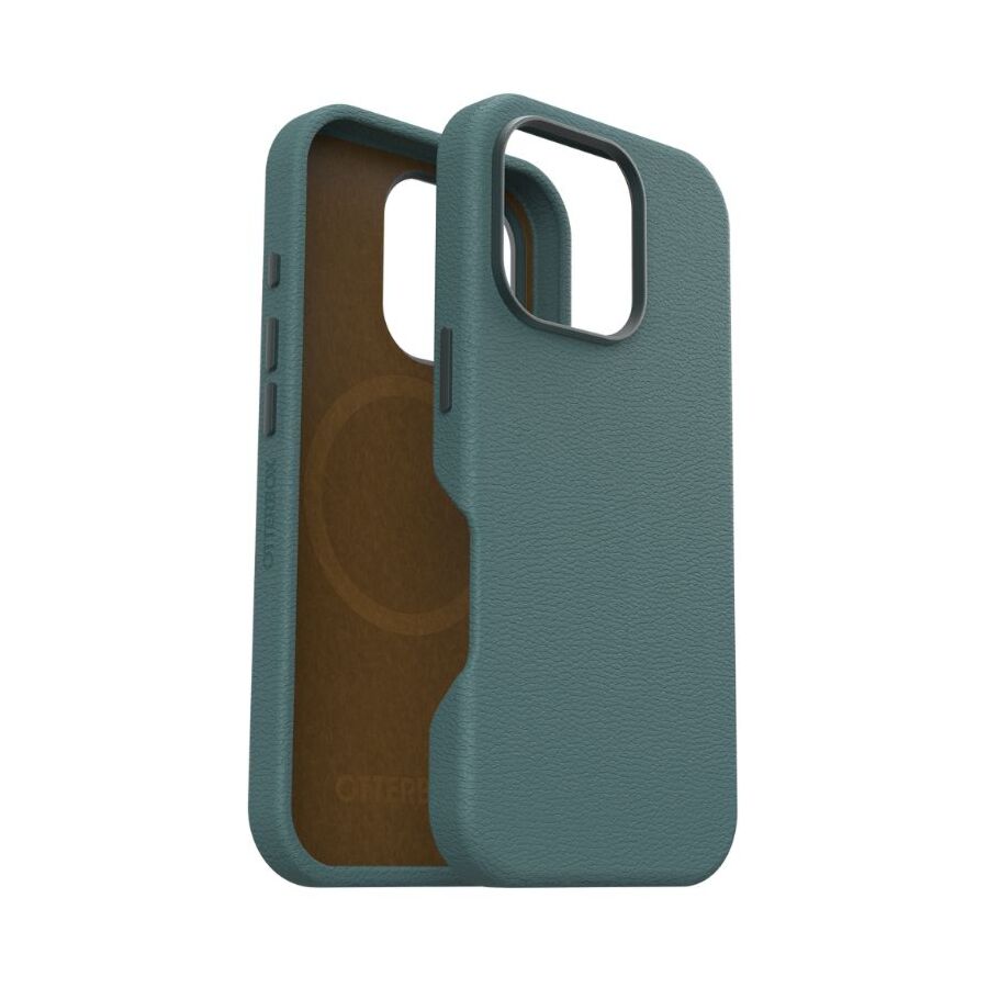 Custodia Symmetry Pelle di Cactus per iPhone 16 Pro - Verde