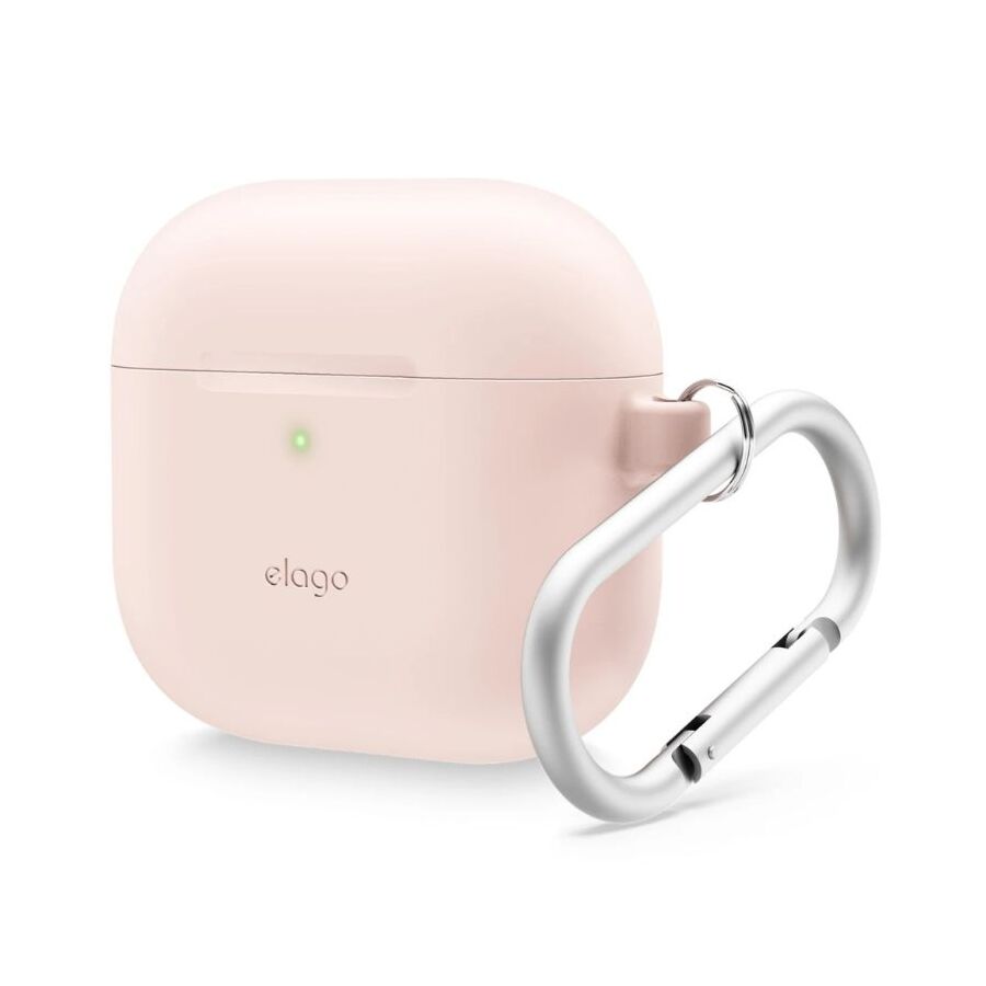 Custodia in silicone per AirPods serie 4 - Rosa