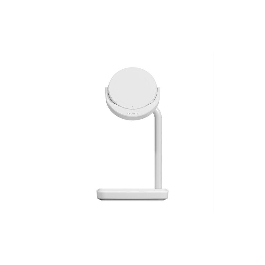 Base di ricarica 2 in 1 ChargeBase Qi2 per iPhone e AirPods - Bianco
