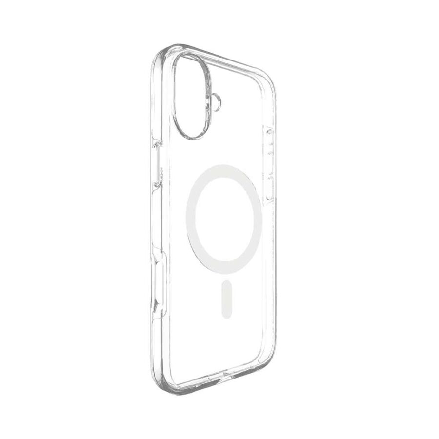 Cover Tunit Antishock per iPhone 16 compatibile MagSafe - Trasparente