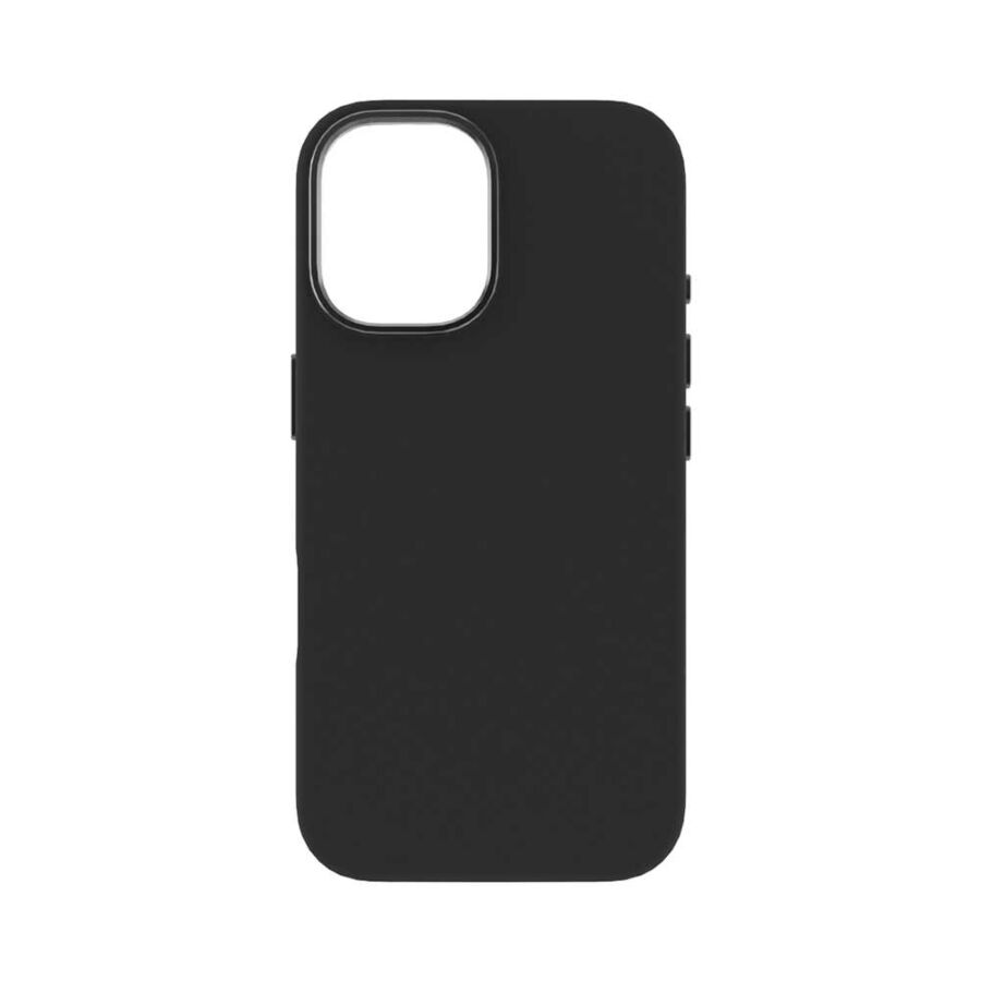 Cover Tunit Soft Touch per iPhone 16 compatibile MagSafe - Nero