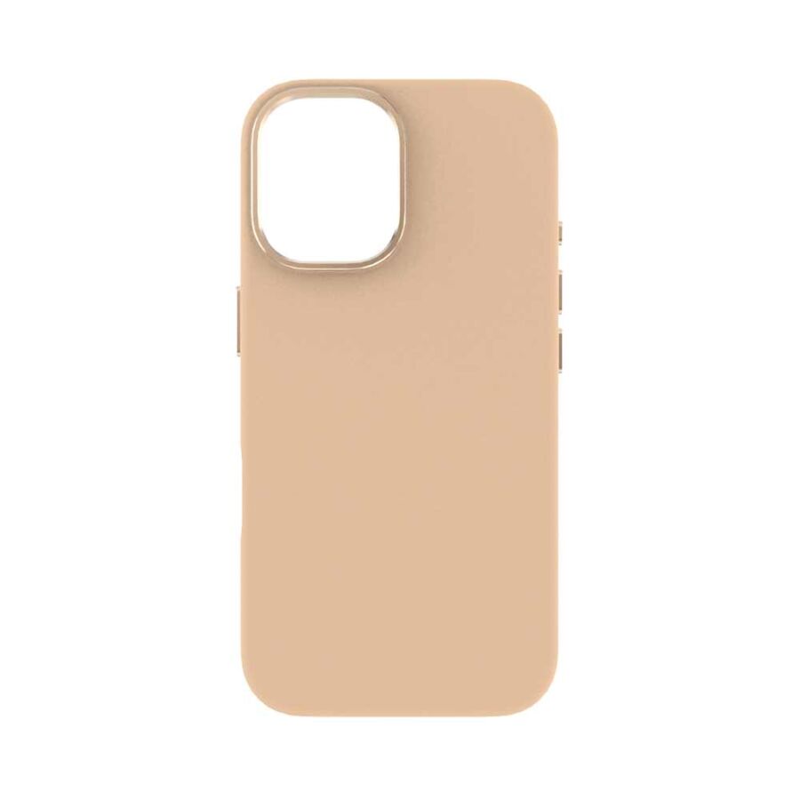 Cover Tunit Soft Touch per iPhone 16 compatibile MagSafe - Beige