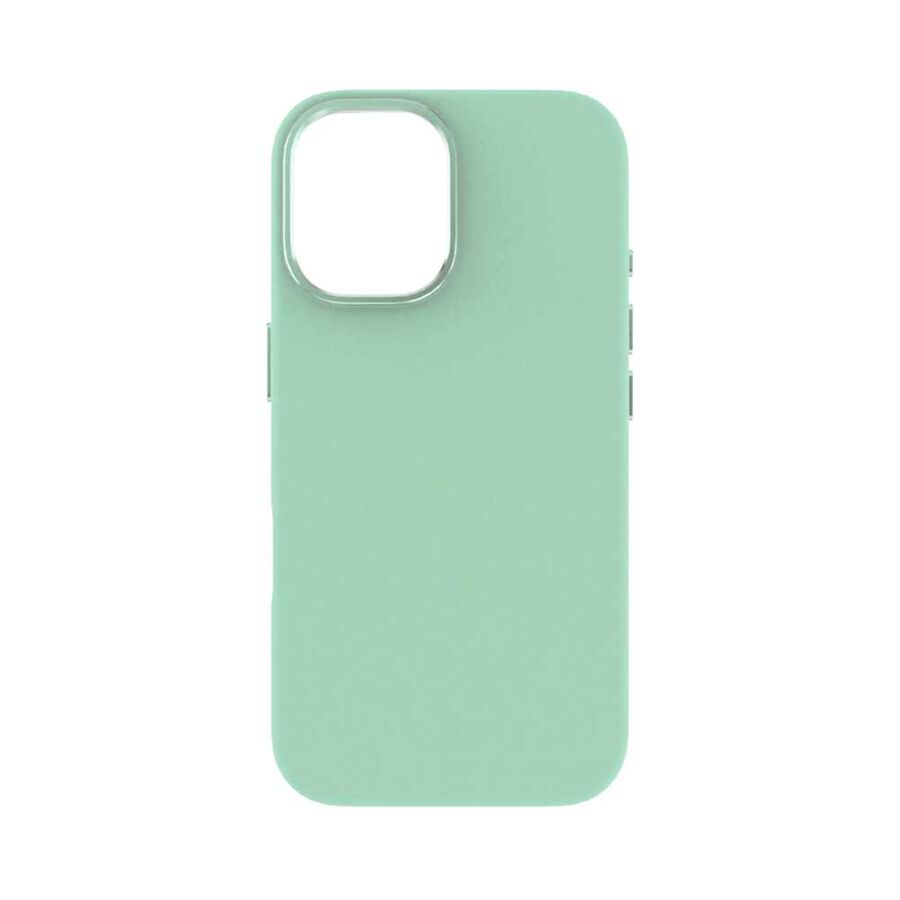 Cover Tunit Soft Touch per iPhone 16 compatibile MagSafe - Verde menta