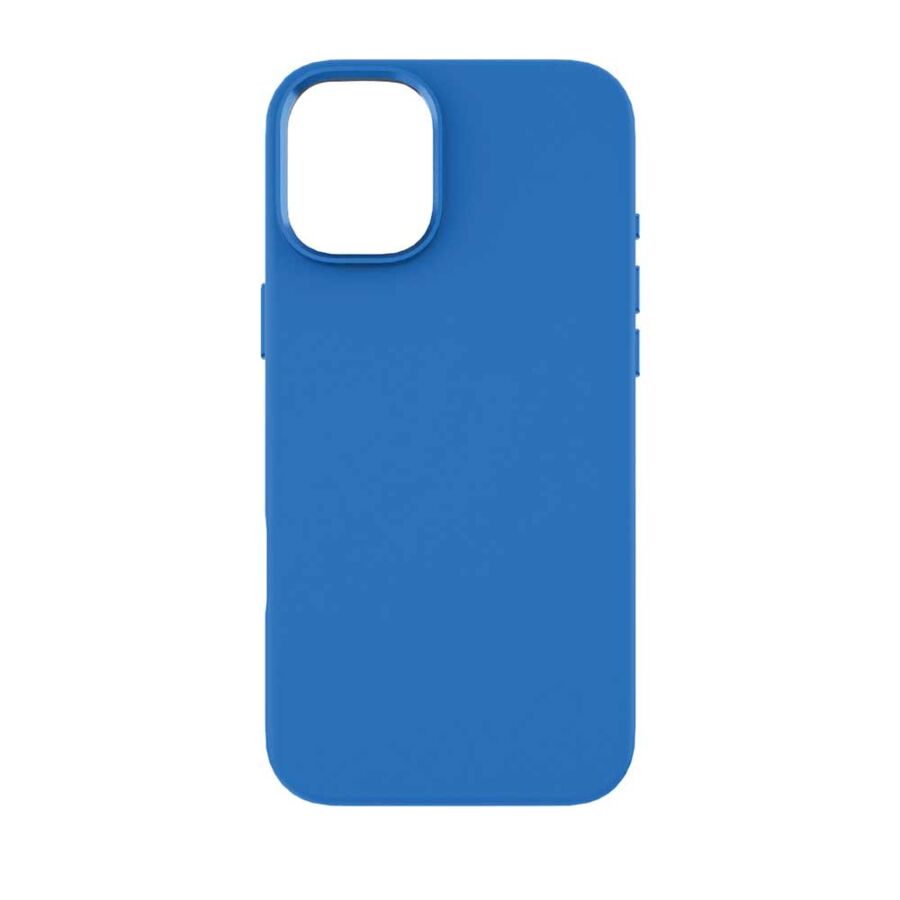 Cover Tunit Soft Touch per iPhone 16 Plus compatibile MagSafe - Blu