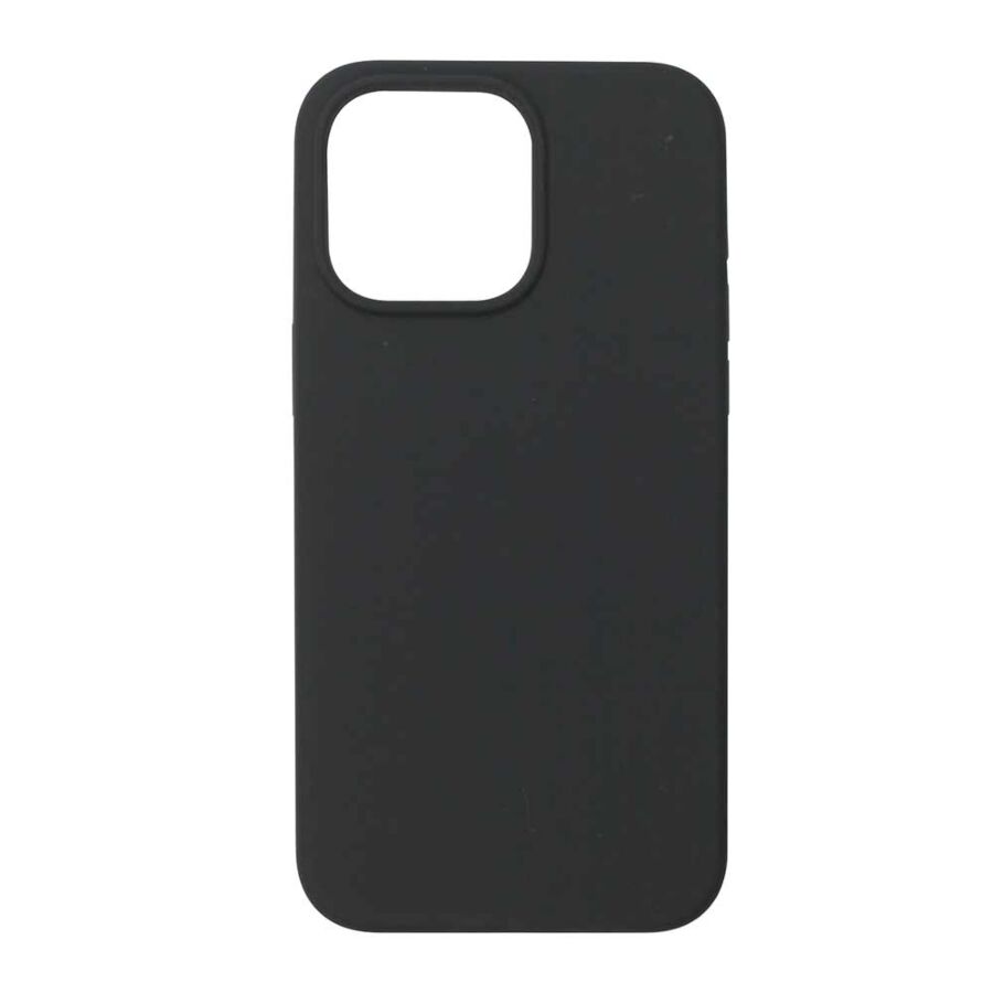 Custodia Tunit in silicone nero compatibile MagSafe per iPhone 15 Pro Max