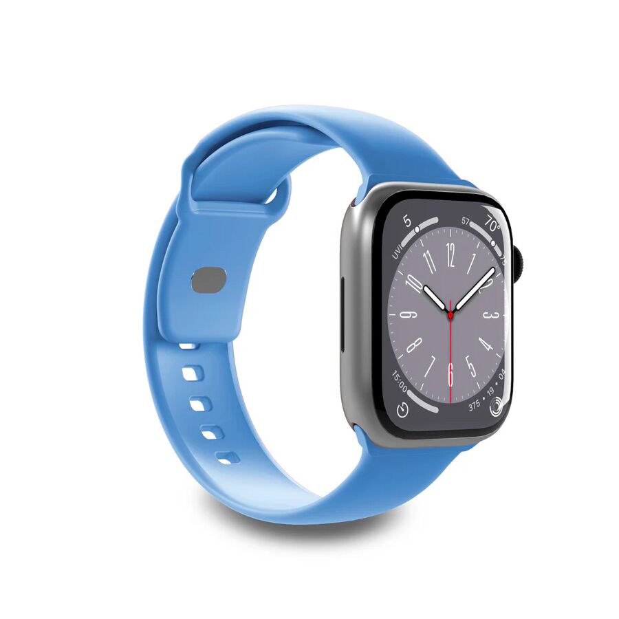 Cinturino di ricambio Puro ICON blu per cassa Apple Watch 42/44/45/46/49 mm
