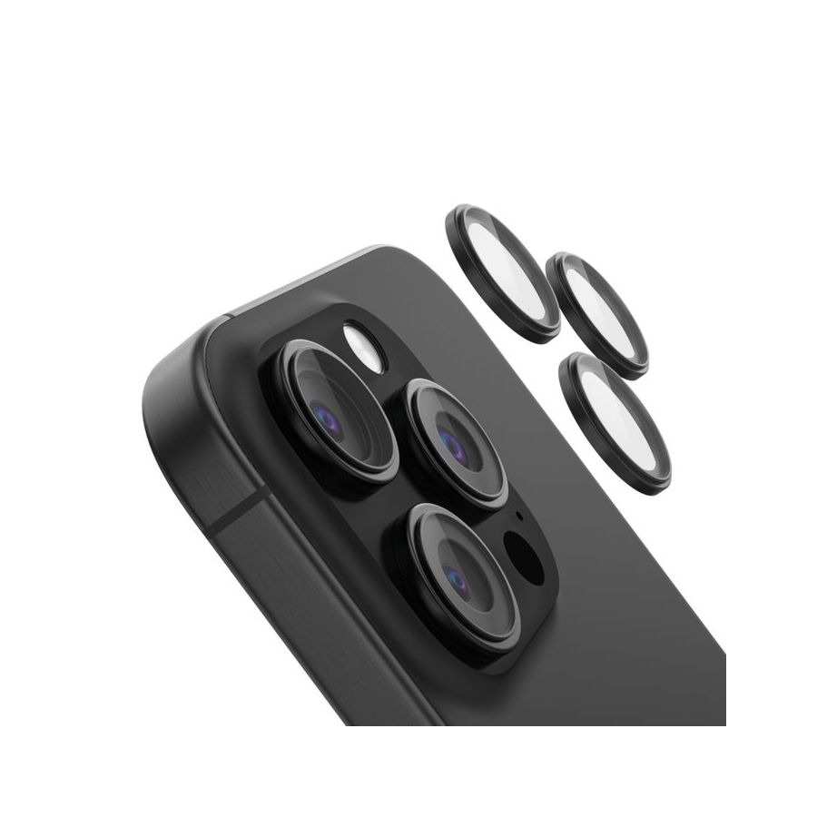 Protezione per le lenti della fotocamera di iPhone 16 Pro e 16 Pro Max