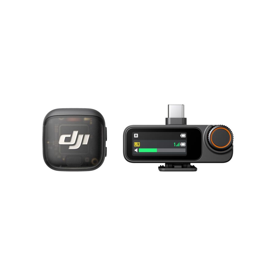 DJI Mic 3 (1 trasmettitore + 1 ricevitore)