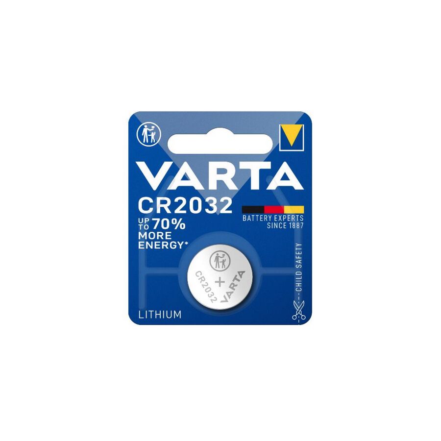 Batteria a bottone al litio CR2032 da 3 V per AirTag