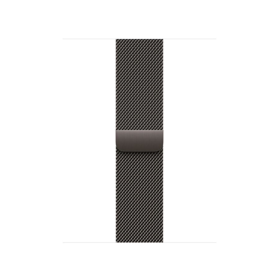 Loop in maglia milanese ardesia (40 mm)