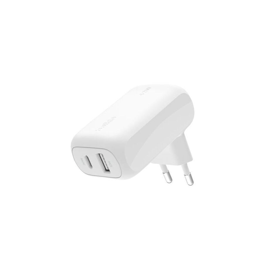 Doppio caricabatteria da parete da 42 W Belkin BoostCharge