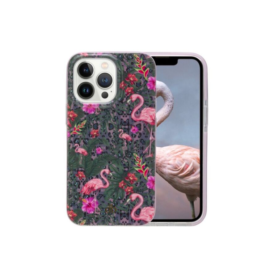 Custodia Capri per iPhone 13 Pro di dbramante1928 rosa fenicottero