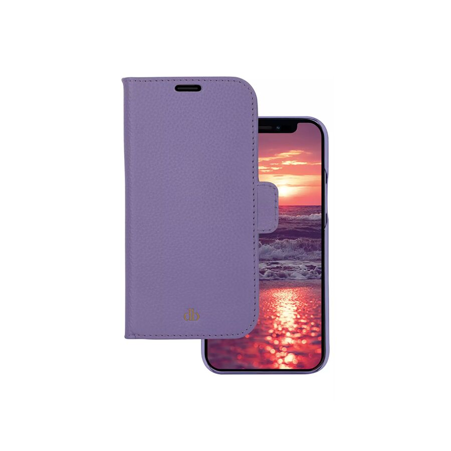 Custodia a portafoglio New York per iPhone 13 mini di dbramante1928 viola