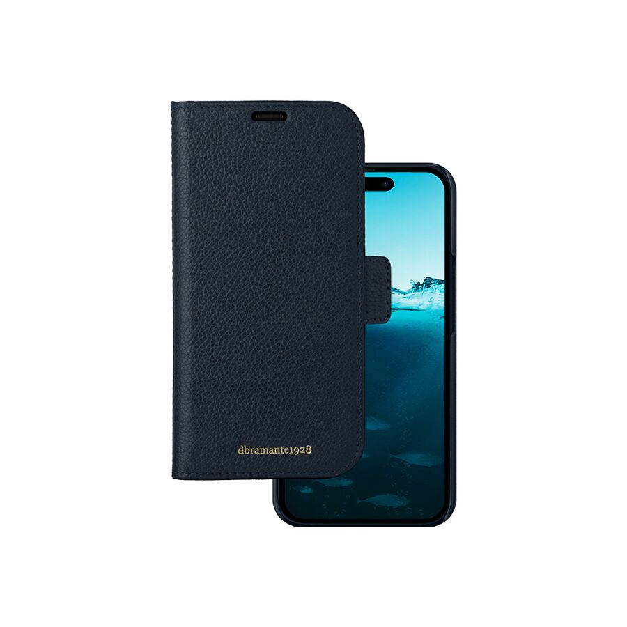 Custodia New York Blu per iPhone 15 Pro