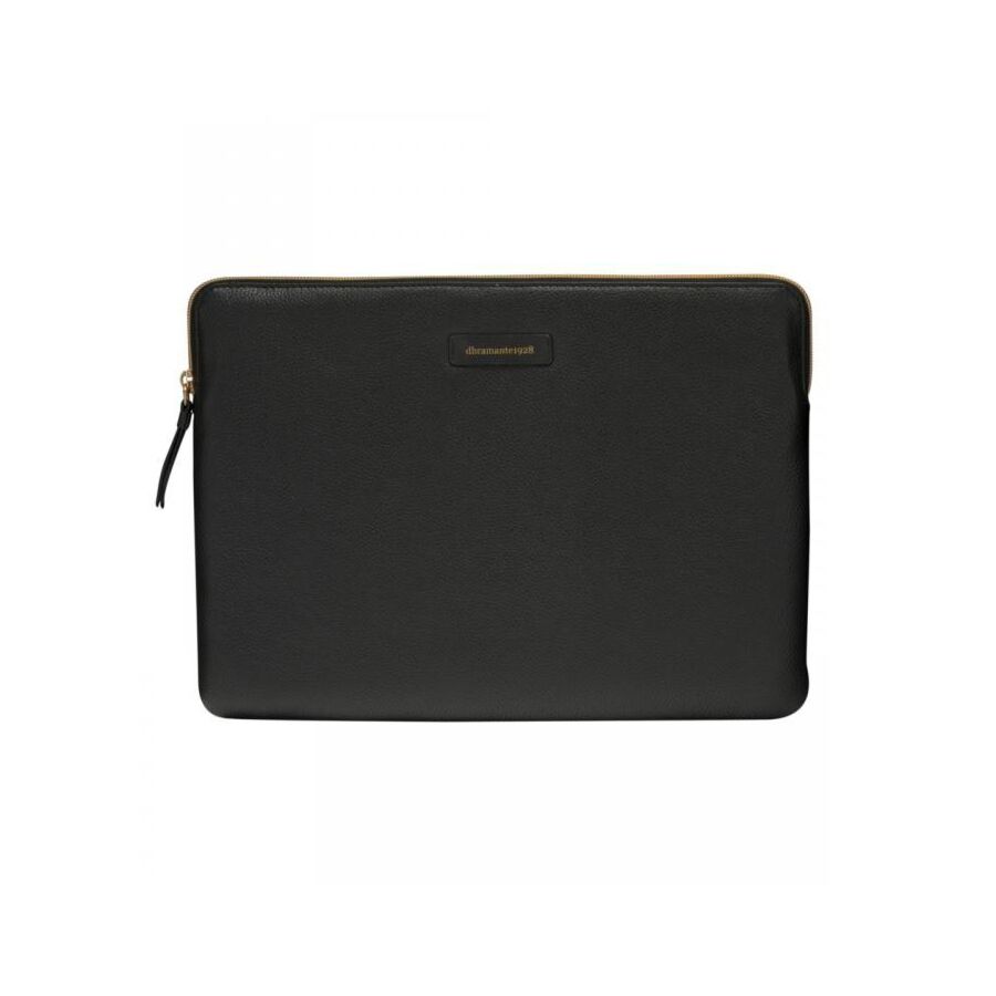 Custodia in pelle pieno fiore per MacBook Pro e Air 13" di dbramante1928 - Nero notte