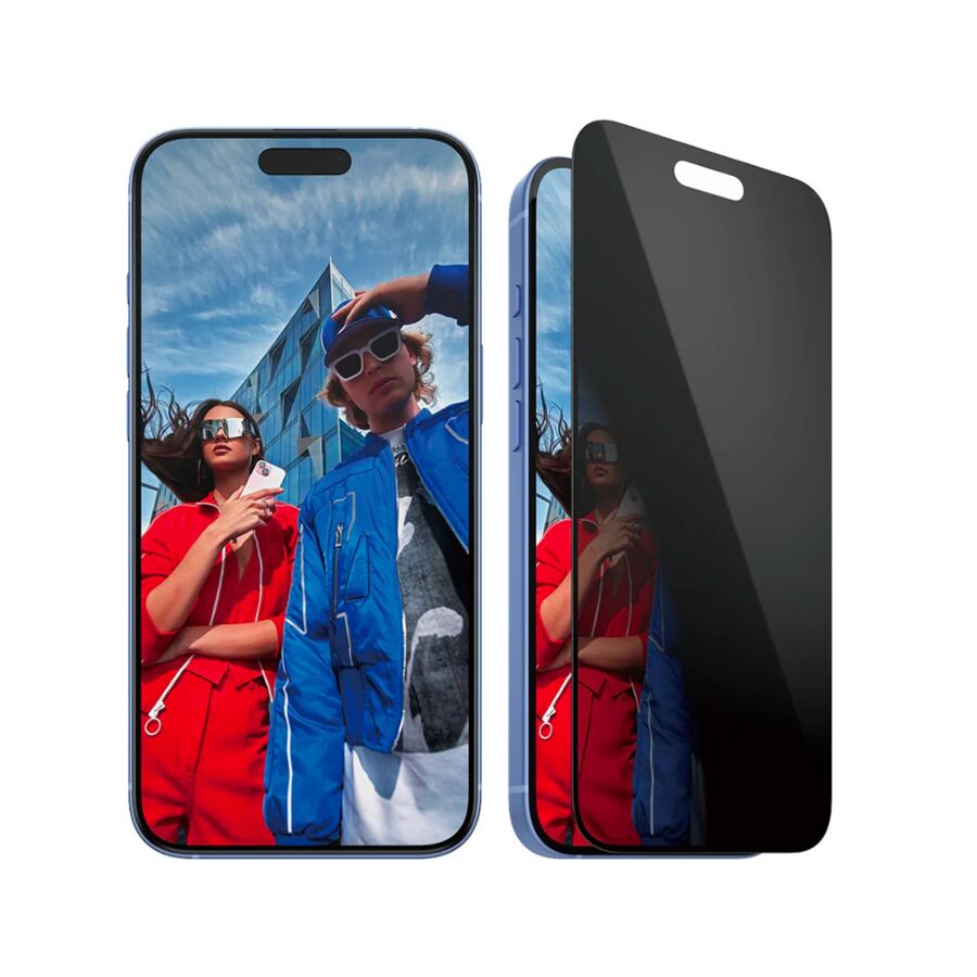 PanzerGlass Privacy Screen Protector per iPhone 16 Plus e 15 Plus