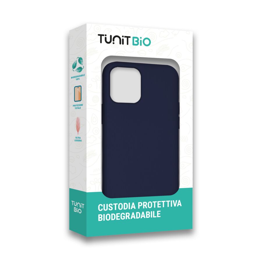 Cover Biodegradabile per iPhone 12 Pro Max - Blu Navy