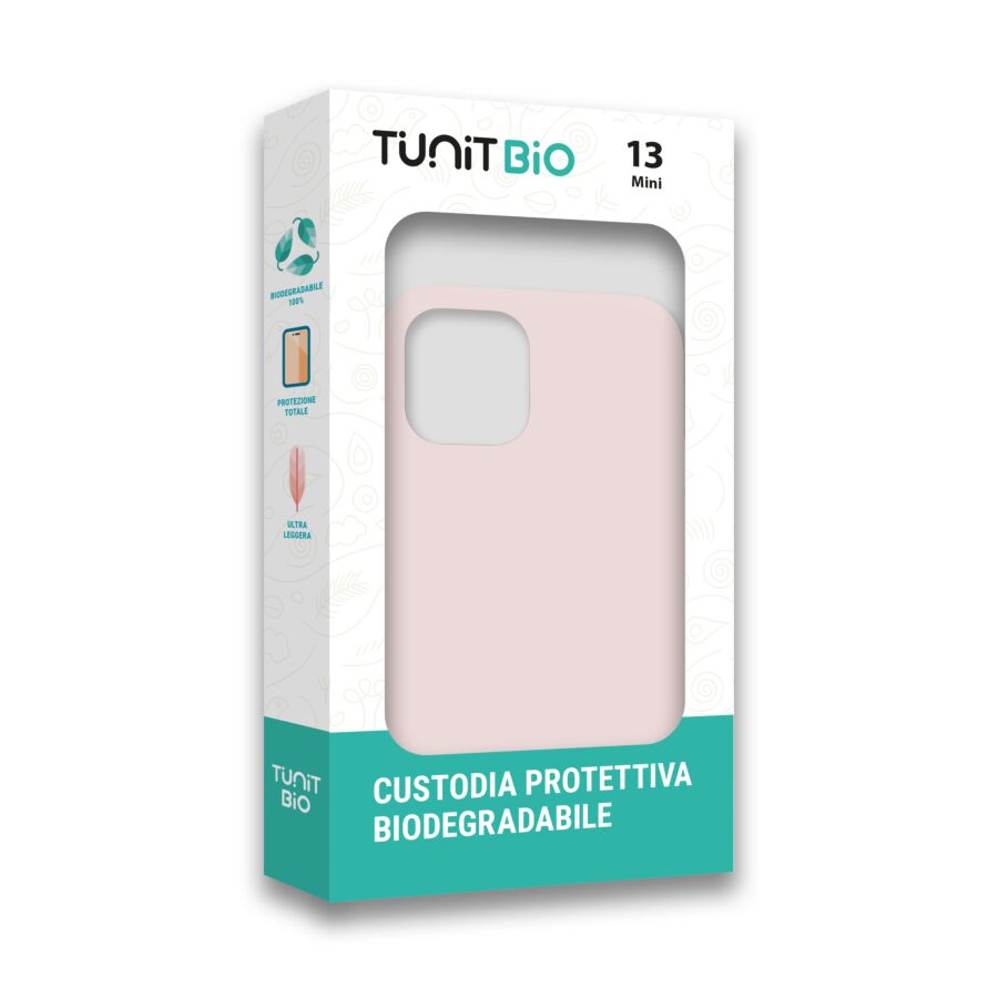 Cover Biodegradabile per iPhone 13 mini - Rosa sabbia