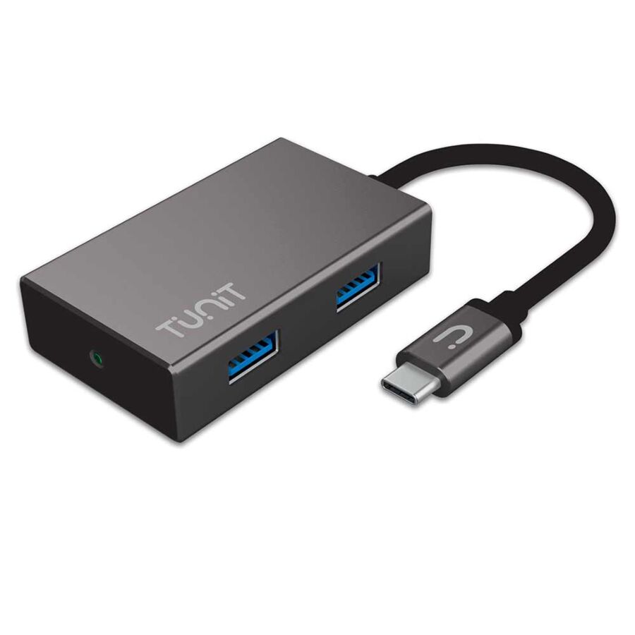 Adattatore Tunit HUB multiporta da USB-C a 4 porte USB-A
