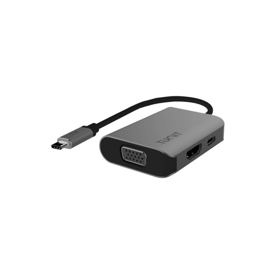 Adattatore HUB multiporta da USB-C a HDMI - VGA - Power Delivery