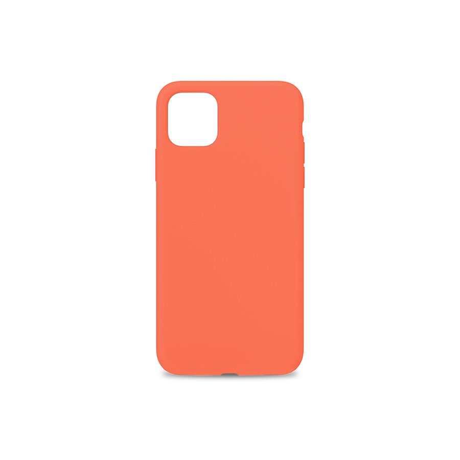Cover in microfibra e silicone per iPhone 12 mini - Pesca