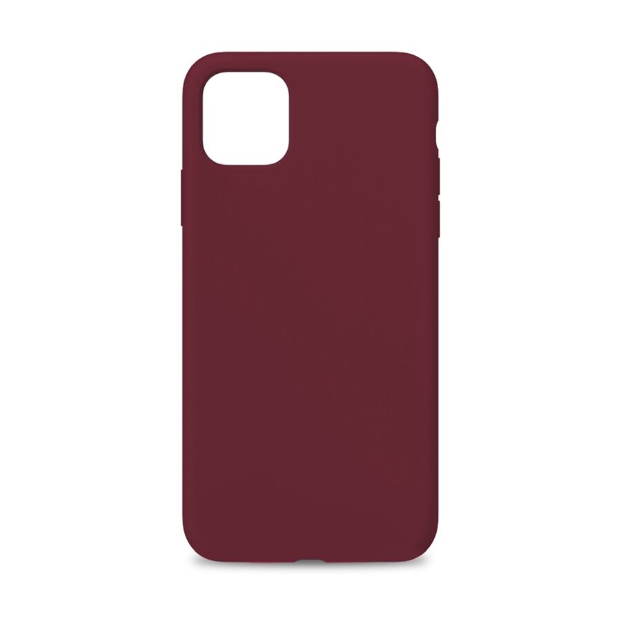 Custodia in silicone per iPhone 12 mini - Rosa rossa