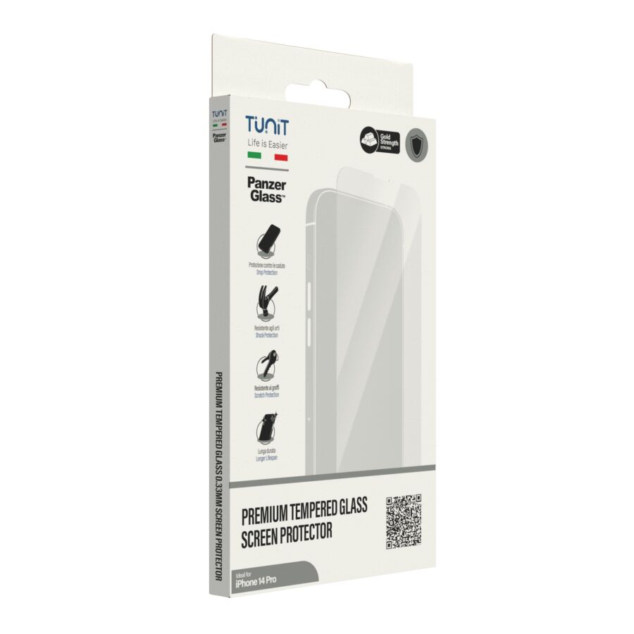 Vetrino Tunit SAFE. by PanzerGlass per iPhone 14 Pro