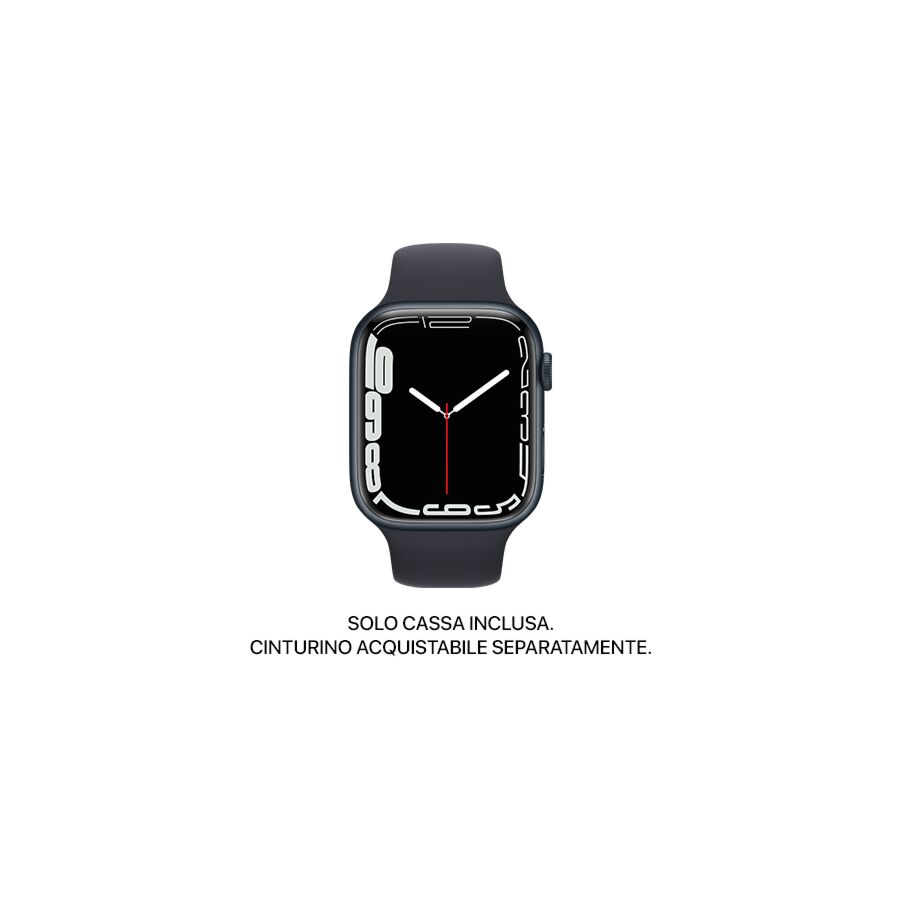 Apple Watch Series 7 GPS 45mm alluminio mezzanotte