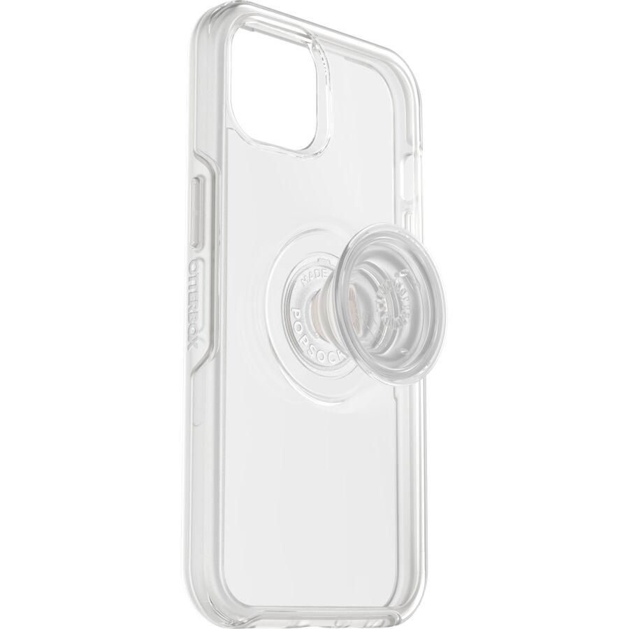 Custodia Trasparente Serie Otter + Pop Symmetry con PopSockets PopGrip integrato per iPhone 13, iPhone 13 Pro e Max