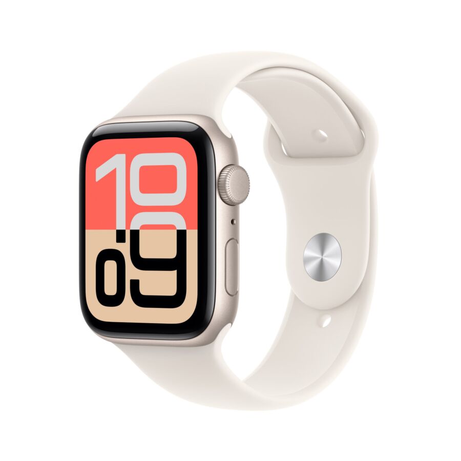 Apple Watch SE 3 GPS - Cassa Alluminio Galassia con Sport Band Galassia - S/M