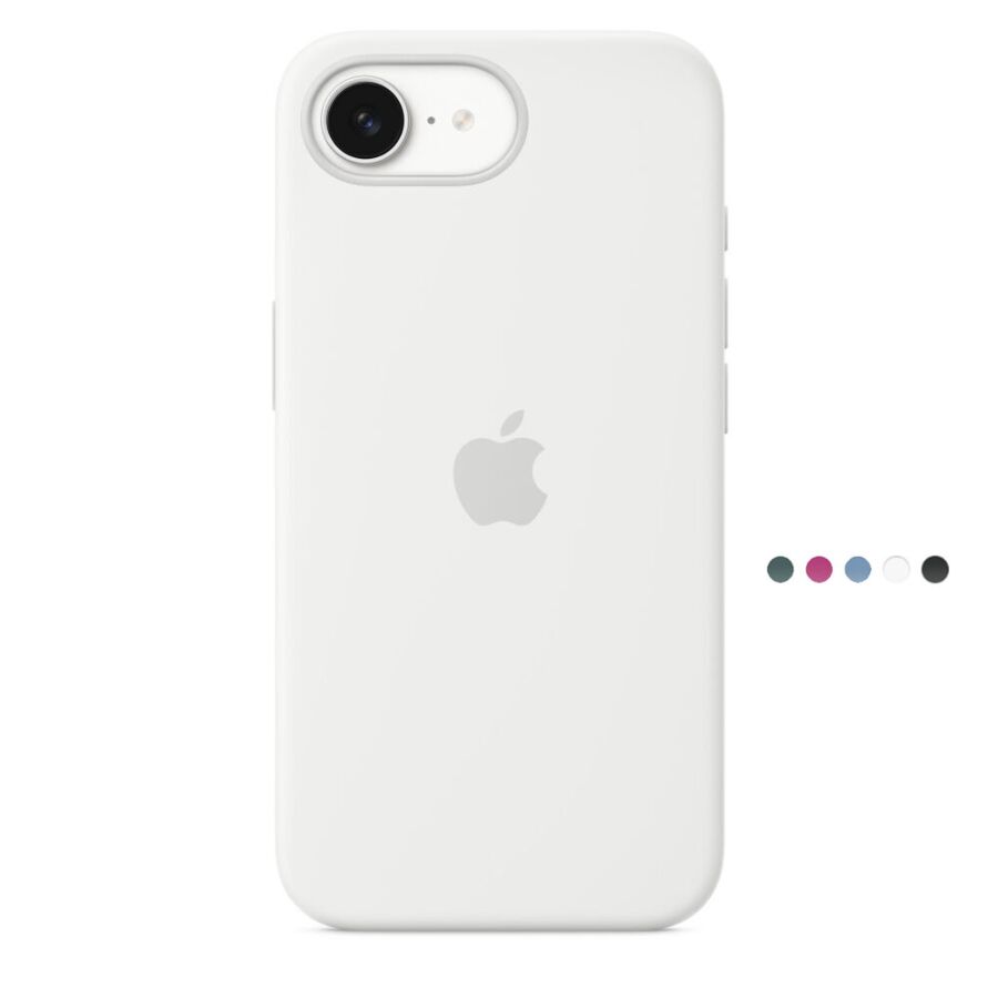 Custodia in silicone per iPhone 16e