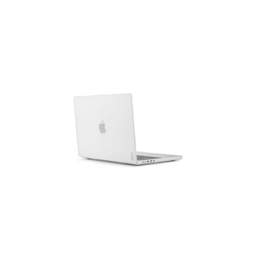 Custodia Soft Shell semitrasparente MacBook Pro 14" M1/M4 (21/24) Bianco