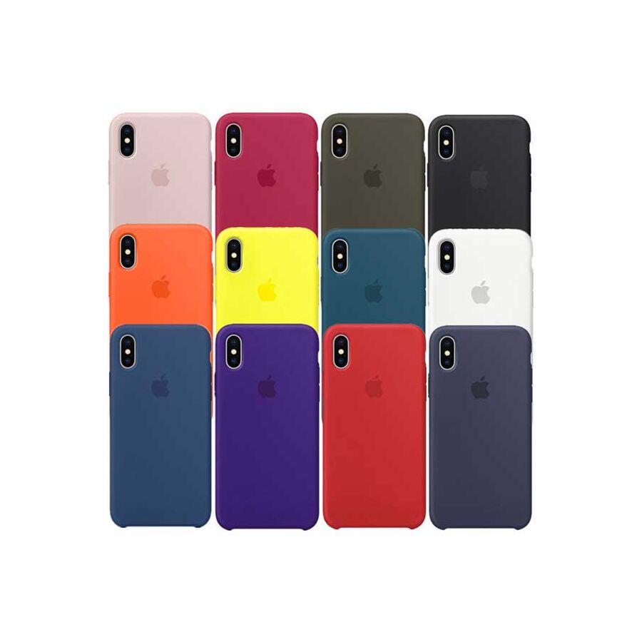 Custodia Apple in silicone per iPhone XS Max