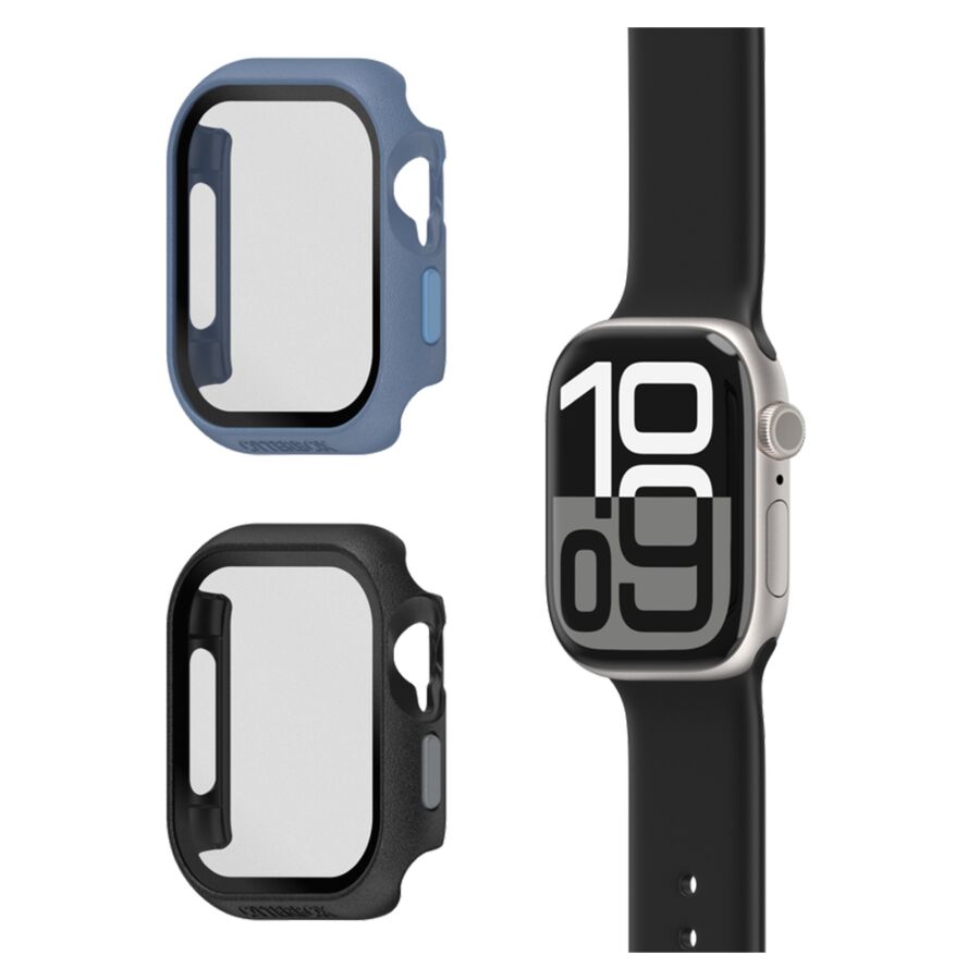 Custodia OtterBox Eclipse con protezione schermo per Apple Watch Series 10 46mm - Blu Jeans
