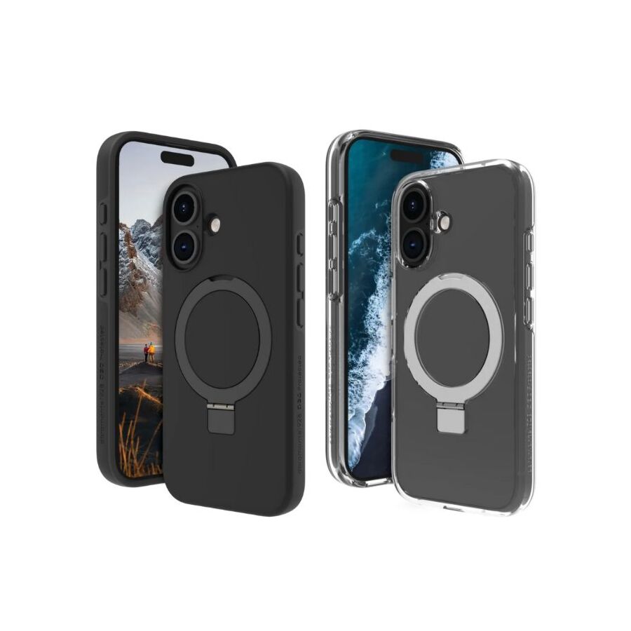 Custodia Iceland Ultra MagSafe con anello per iPhone 16 Plus