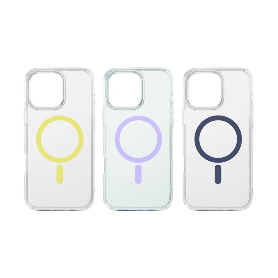 Custodia Frozen con magnete per iPhone 16 Pro - Lilla