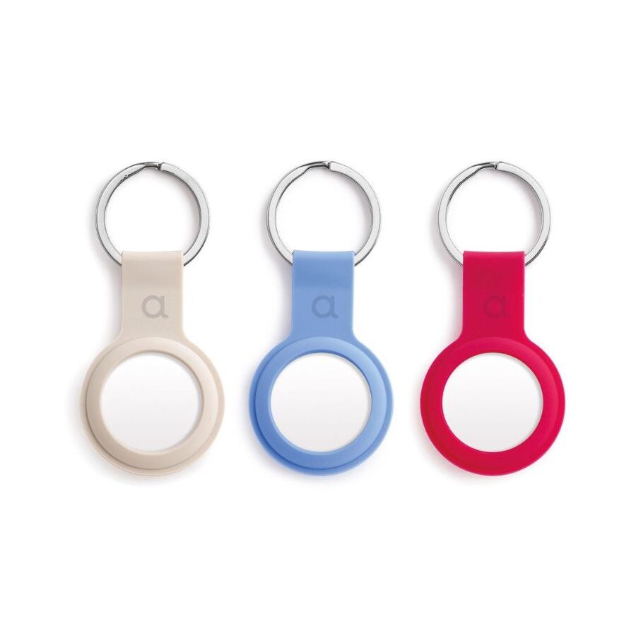 Custodia GiGiTag in silicone con portachiavi per AirTag